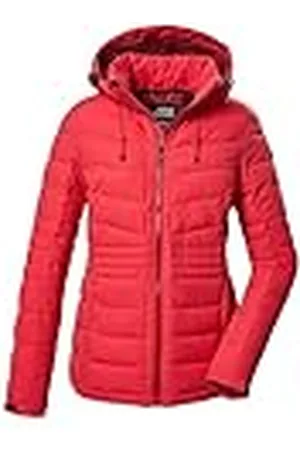 Killtec Mujer Chaqueta acolchada con capucha con cremallera/chaqueta funcional repelente al agua KOW 10 WMN QLTD JCKT, , 38, 41807-000