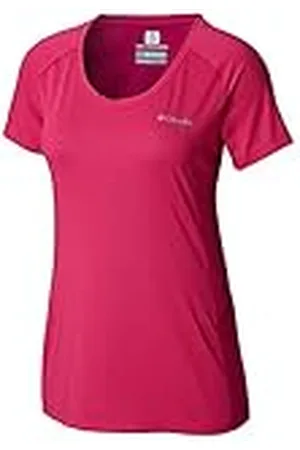 Columbia Titan Trail Lite - Camiseta de Manga Corta para Mujer, Mujer, Color , tamaño Extra-Small