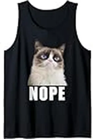 Grumpy Cat Gato gruñón NOPE (6402) Camiseta sin Mangas