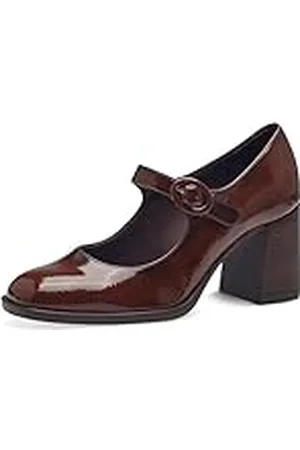Tamaris Zapatos de Salón para Mujer, Tacón Cuadrado, Diseño Vegano, , 37 EU