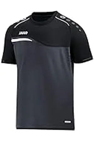 Jako Competition 2.0 Camiseta Infantil, Talla 164, GrisNegro