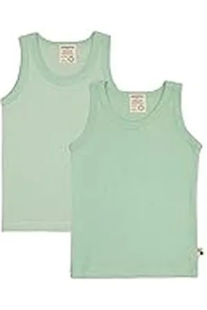 loud + proud Paquete Doble, Acanalado Fino, algodón orgánico y Certificado Gots Camiseta, , 98-104 Unisex niños
