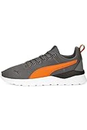 PUMA ANZARUN Lite JR, Zapatillas, Cool Dark Gray-Rickie Orange Black, 35.5 EU