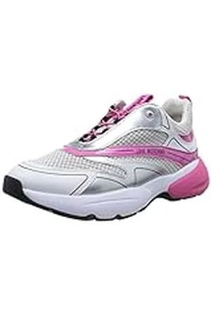 Moschino JA15025G1GIQ6, W.SNEAKERS Mujer, Multicolor/Rosa, 36 EU