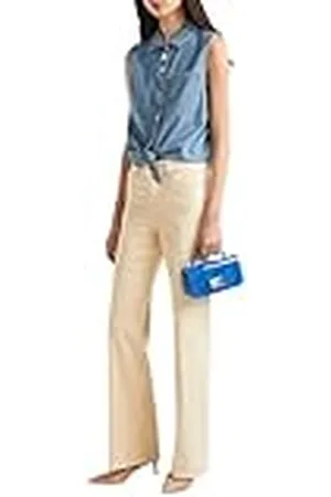 Benetton Pantalone 49FWDE01S Jeans, , 28 para Mujer