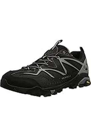 Merrell Capra Sport, Zapatillas de Trekking y Senderismo Hombre, Mehrfarbig (Black/Wild Dove), 45 EU