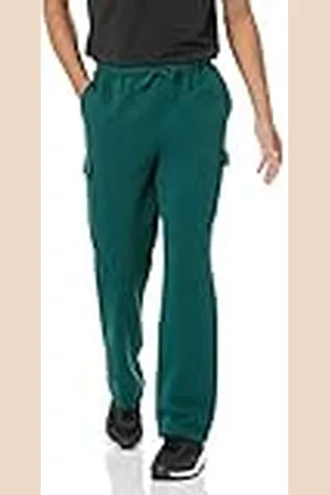 Amazon Pantalón Deportivo Cargo de Forro Polar Hombre, , M