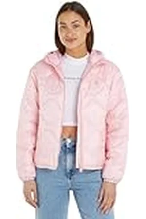 Tommy Hilfiger TJW QUILTED TAPE HOOD PUFFER EXT Chaquetas Acolchadas Mujer, , M
