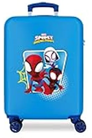 Marvel Spidey Team Up Maleta de cabina 38x55x20 cms Rígida ABS Cierre de combinación lateral 34L 2 kgs 4 Ruedas dobles Equipaje de Mano