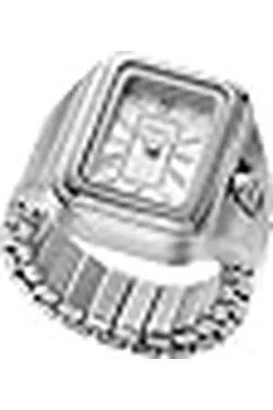 Fossil Raquel Reloj Anillo para mujer, movimiento de cuarzo con correa de acero inoxidable, , 14MM