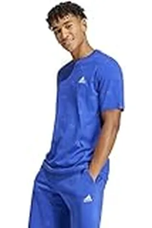 adidas Hombre Seasonal Essentials Monogram Graphic tee (Plus Size), , L Extra Tall