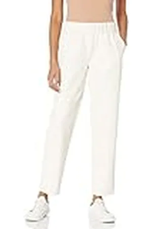 THE DROP Pantalón Jogger Sin Cierre de Cuero Sintético, por @lisadnyc para Mujer, , XXL
