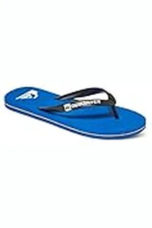 Quiksilver Molokai, Chanclas Hombre, Black/Blue/Black, 44 EU