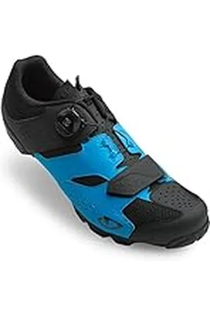 Giro Cylinder MTB, Zapatos de Bicicleta de montaña Hombre, Multicolor (Blue Jewel/Black 000), 44.5 EU