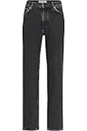 JJXX Jxseoul Recto MW Cc3004 Rcy Noos Jeans, Negro Denim, 31W / 30L para Mujer
