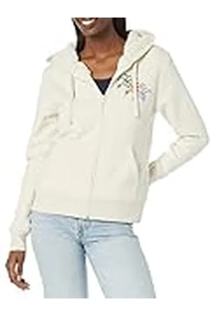 Amazon Disney | Marvel | Star Wars | Princess Sudadera con Capucha y Cremallera Completa de Forro Polar Mujer, , XS