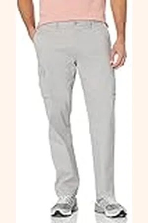 Amazon Pantalón corto cargo, elástico y de corte clásico (disponible en tallas grandes y largos especiales) Hombre, , 30W / 32L