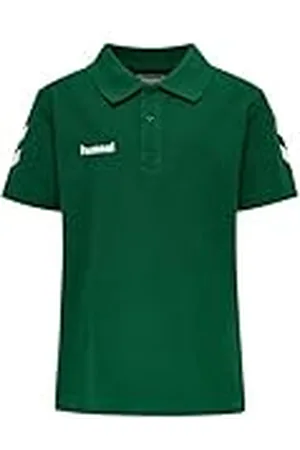 Hummel HMLGO Kids Cotton Polo Color: Evergreen_Talla: 152