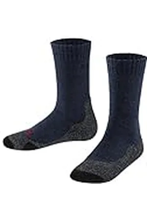 Falke TK2 K So lana hilo funcional antiampollas gruesos 1 par, Calcetines para senderismo Unisex niños, , 35-38