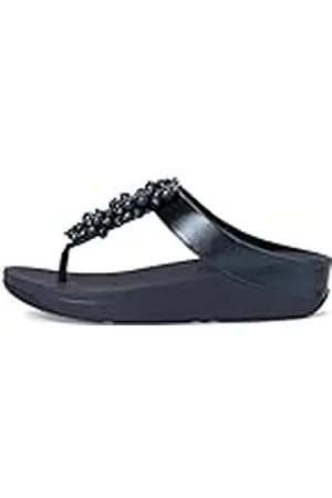 FitFlop Fino Bauble-Bead Toe-Post Sandals, Sandalia Mujer, , 42 EU