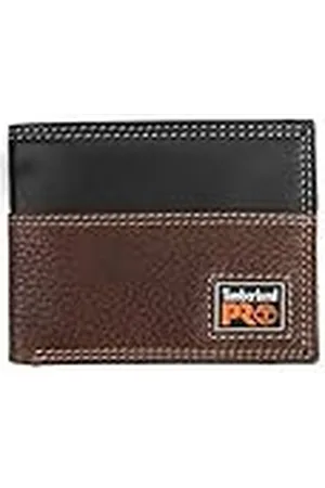 Timberland Cartera Plegable de Cuero Delgado RFID con Ventana Trasera para identificación Accesorio de Viaje-Billetera, , Taille Unique para Hombre