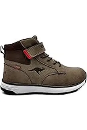KangaROOS K-WB Couver, Botas para Nieve, Stone Brown Coffee, 30 EU