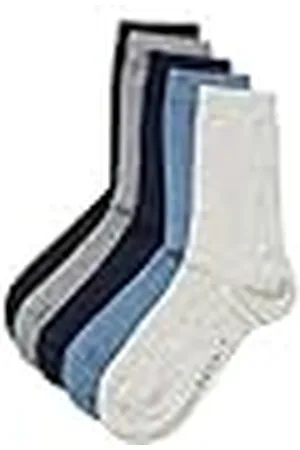 ESPRIT Solid Mix Multipack K So algodón lisos 5 pares, Calcetines Unisex niños, , 35-38