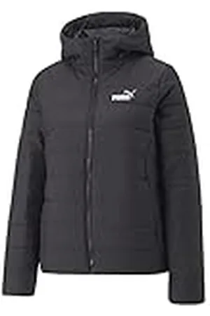 PUMA Mujer Chaqueta acolchada, Negro , XL