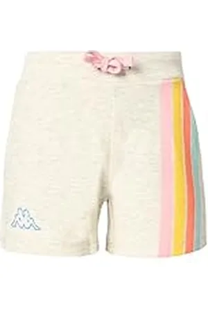Kappa QUALINA, Pantalones Cortos, 4 años, Gris, Niña