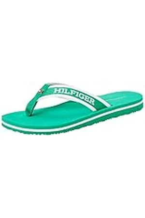 Tommy Hilfiger Hilfiger Webbing Pool Slide Fw0fw07859, Chanclas Mujer, , 37 EU