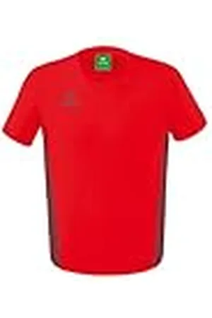 Erima Hombre Essential Team Camiseta de Deporte, Rojo, XXL