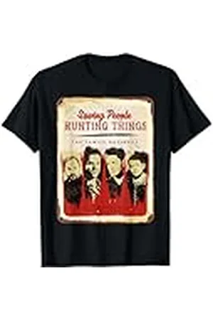 Supernatural Camiseta Hombre Adulto Unisex S Manga Corta T-Shirt