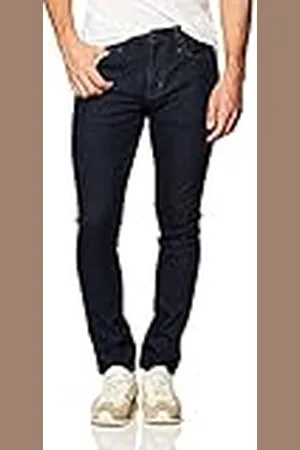 Amazon Pantalón Vaquero Elástico de Ajuste Ceñido Hombre, , 42W / 30L
