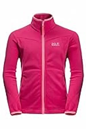 Jack Wolfskin Sandpiper Jacket K Chaqueta de Forro Polar, Orchid, 140 Unisex niños