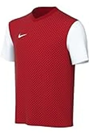 Nike Unisex Kids Jersey Y Nk DF Tiempo Prem II JSY SS, University Red/White/White, Dh8389-657, M