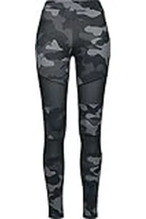 Urban classics Ladies Camo Tech Mesh Leggings, Leggings, Mujer, Multicolor (Dark Camo/Blk), 3XL