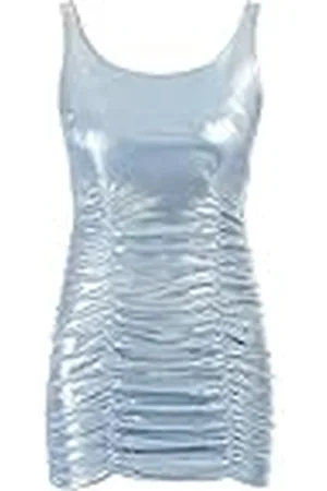 Faina Vestido de Tirantes de Punto Mini, , M para Mujer