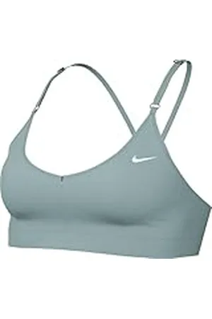 Nike CZ4456-309 W NK Indy V-Neck Bra Sports Bra Mujer Tamaño L