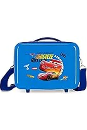 Disney Cars Rusteze Lightyear Neceser Adaptable con Bandolera 29x21x15 cms Rígido ABS 9,14L
