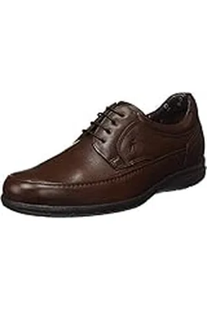 Fluchos Luca Zapatos de Cordones Derby, Hombre, (Castaño 000), 43 EU (9 UK)