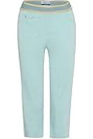 Brax By Brax Pamina Capri-Jersey Redondo, algodón Muy Ligero, Slim Pantalones, , 29W x 30L para Mujer