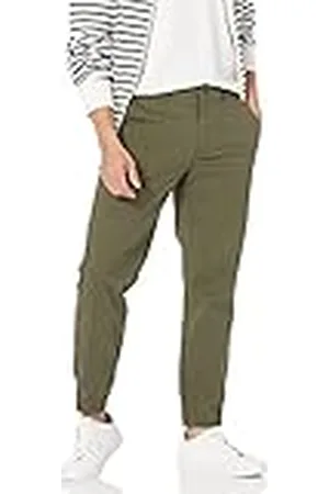 Amazon Pantalones Chinos Estilo chándal de Corte Ajustado Hombre, , XL