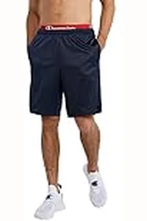 Champion Pantalón Corto Largo de Malla con Bolsillos para Hombre, , 3XL
