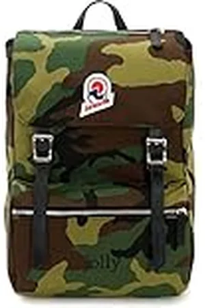 Invicta Mochila, JOLLY PLAIN HERITAGE Mochila, Mochila Casual, Para la oficina, viajes de un día y desplazamientos, Para la escuela, el deporte, el tiempo libre, funda para portátil, verde
