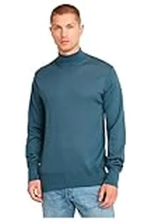 G-Star Para Hombre Jersey Premium Core Mock Neck Knitted, , L