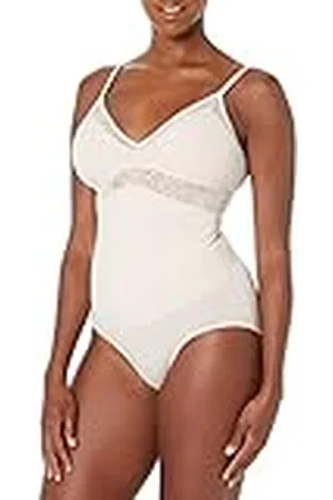 Maidenform Faja, Ropa Encaje domina, Control Firme de Abdomen, Body Moldeador inalámbrico, , M para Mujer