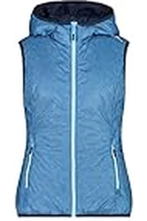 CMP Chaleco mujer reversible con capucha fija, , XXL