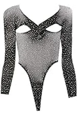 Leg Avenue Dessous-Set-8928522001 Juego de lencería, Black, One Size (Pack de 2) para Mujer