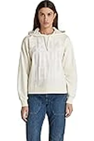G-Star Para Mujer Sudadera Hard Core Denim Loose Hooded, , L