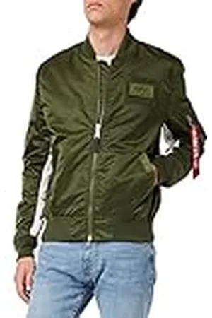 Alpha Industries MA-1 TT Custom Chaqueta, Verde (Dark Green-257), M para Hombre
